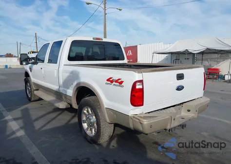 2008 Ford F250 Super Duty из США, поврежденный, VIN 1FTSW21R68ED60579